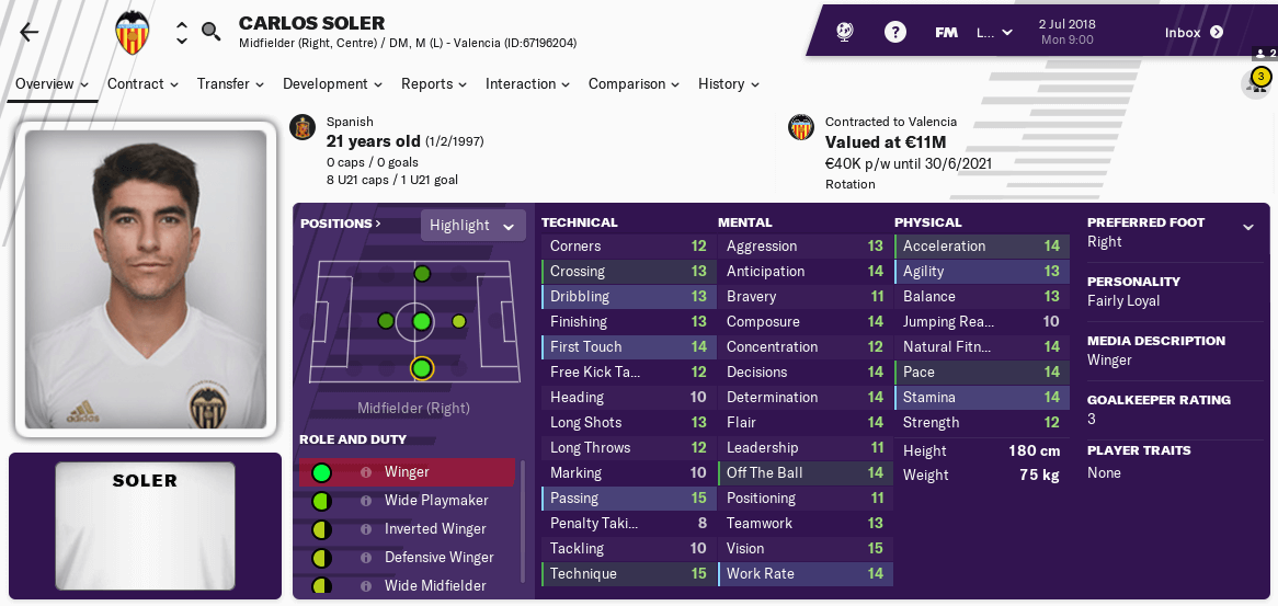 Carlos Soler FM19