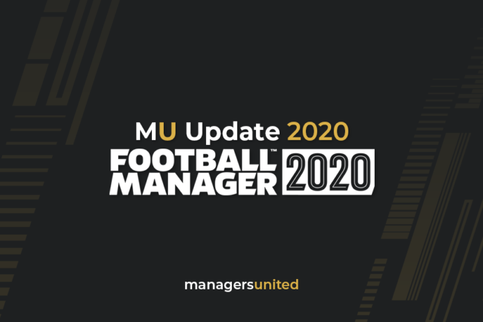 MU Update voor Football Manager 2020