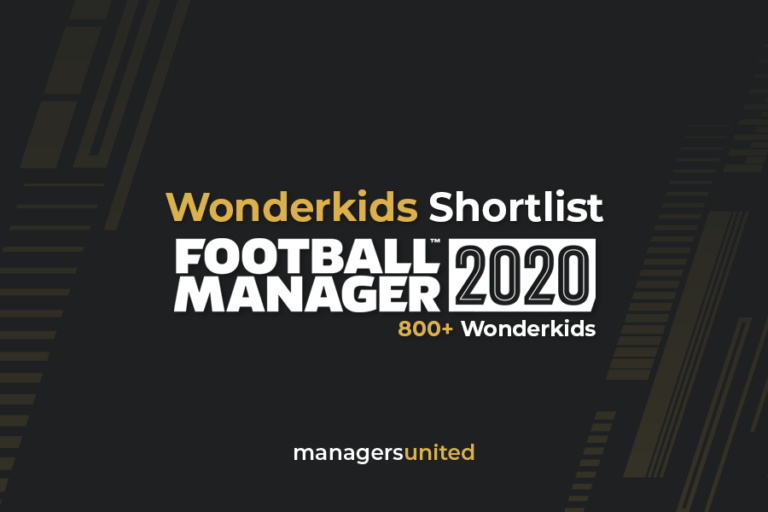 FM20 Wonderkids Shortlist