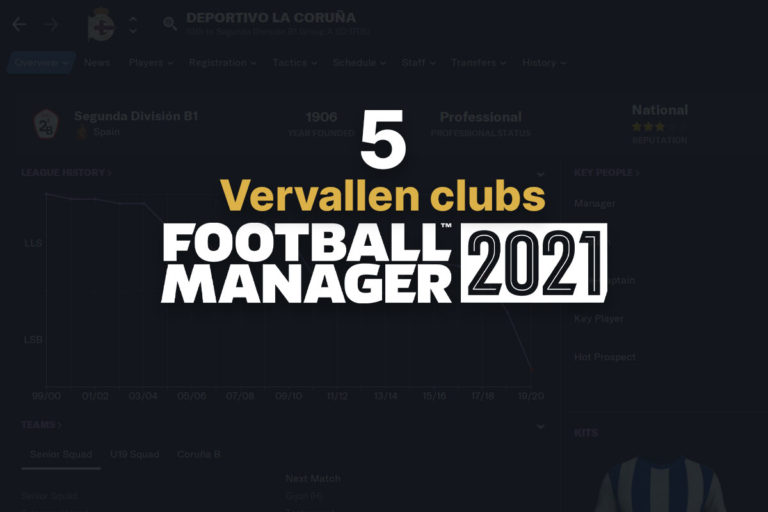 De vijf keuzes van MU: vervallen clubs