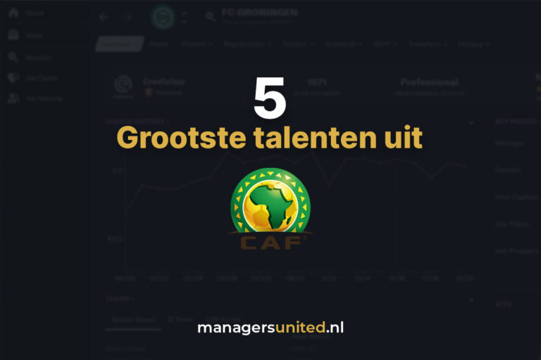 De vijf grootste talenten uit Afrika