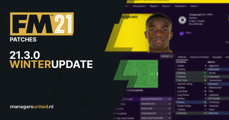 Football Manager 2021 Patch 21.3.0