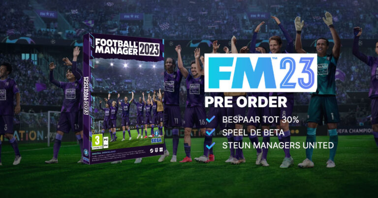 Pre-order Football Manager 2023!